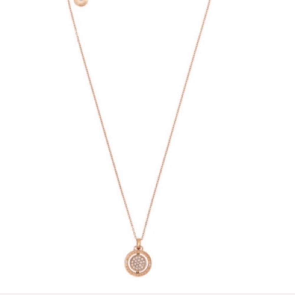 NWT authentic MK rose gold tone flip charm pendant - Picture 3 of 7